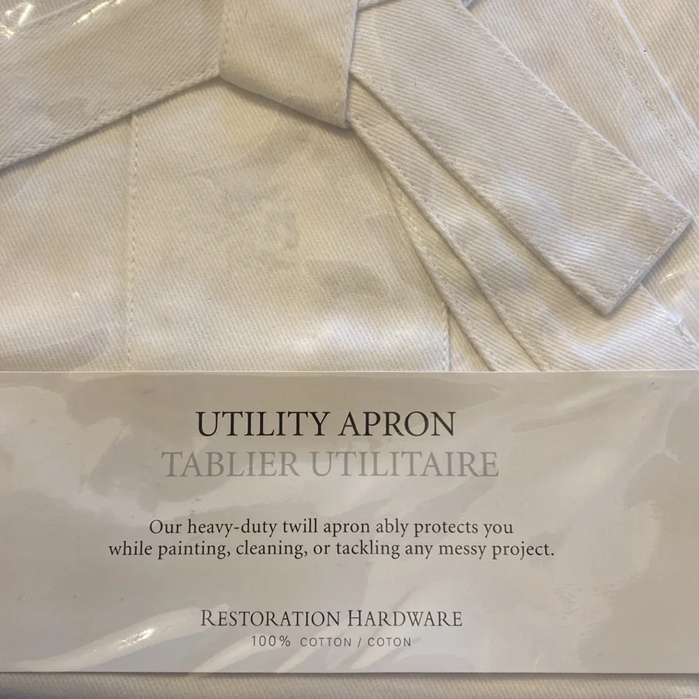 NWT Restoration Hardware Utility Apron